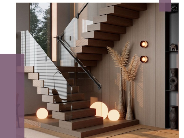 Изготовление и монтаж лестниц в Новокузнецке от 87329 руб. | ПРОЛЁТ-Нвк