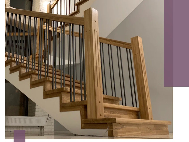 Реставрация деревянных и металлических лестниц в Новокузнецке