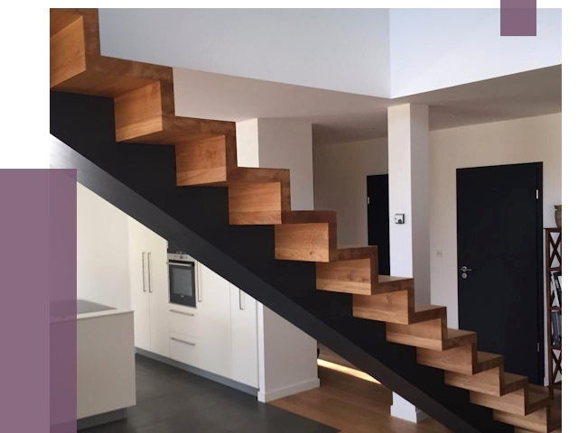 Изготовление деревянных лестниц в Новокузнецке от 87329 руб. | ПРОЛЁТ-Нвк