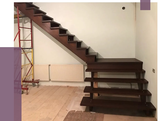 Демонтаж деревянных лестниц в Новокузнецке от 1993 руб.