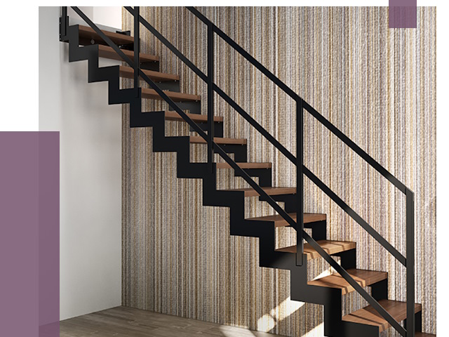 Изготовление металлических лестниц в Новокузнецке от 48802 руб. | ПРОЛЁТ-Нвк