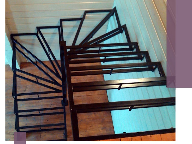 Изготовление металлических лестниц любой сложности в Новокузнецке