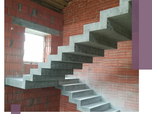 Бетонные лестницы под ключ в Новокузнецке: монтаж, демонтаж, ремонт