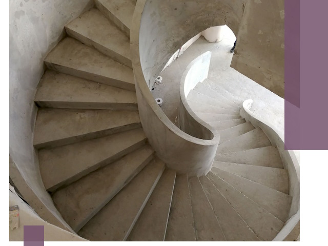 Монтаж бетонных лестниц под ключ в Новокузнецке быстро и надежно