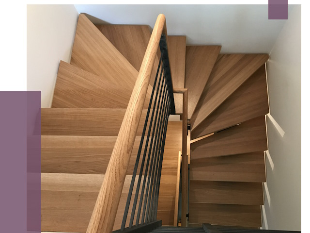 П-образные лестницы в Новокузнецке под ключ от 48802 руб. | ПРОЛЁТ-Нвк