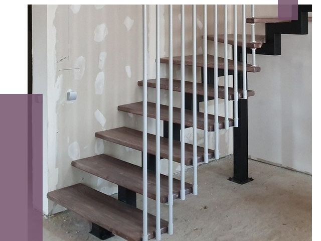 Монтаж лестниц на больцах в Новокузнецке от 8425 руб. — надежно| ПРОЛЁТ-Нвк