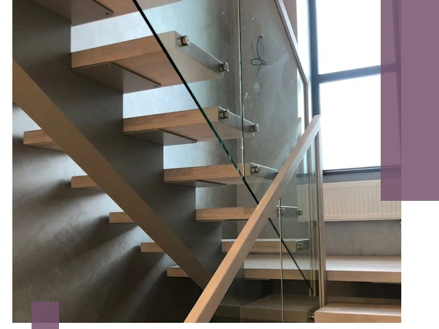 Изготовление лестниц на монокосоуре в Новокузнецке с монтажом и гарантией