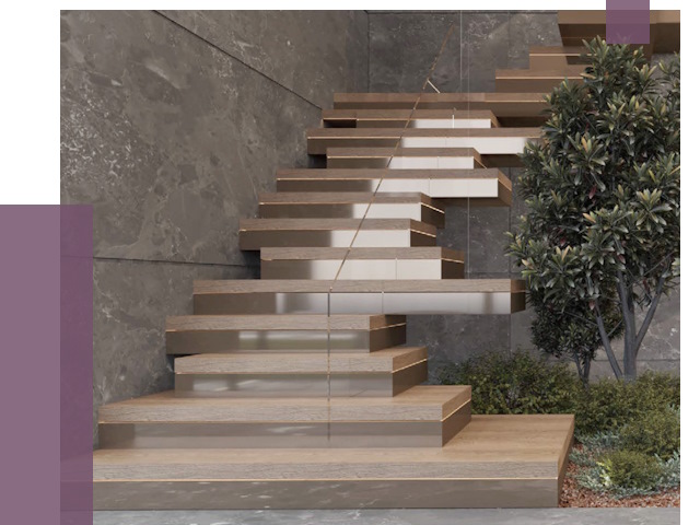 Современные лестницы в Новокузнецке от 13870 руб. | ПРОЛЁТ-Нвк