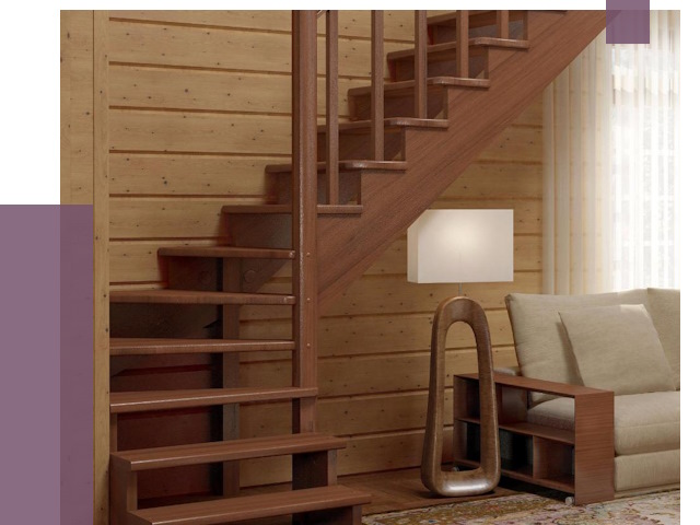 Лестницы эконом класса в Новокузнецке от 18339 руб. бюджетные решения