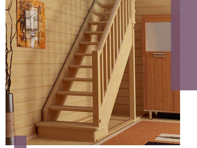 Лестницы эконом класса под ключ в Новокузнецке — недорого и быстро