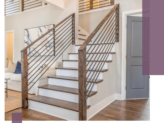 Лестницы для коттеджа под ключ в Новокузнецке — изготовление и монтаж