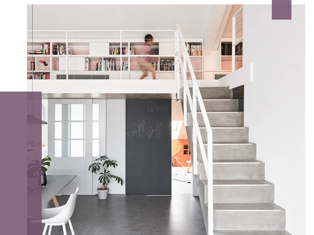 Лестницы для двухуровневой квартиры в Новокузнецке от 177227 руб. | ПРОЛЁТ-Нвк