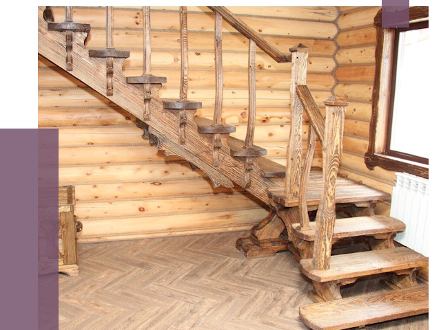 Лестницы в баню в Новокузнецке от 19212 руб. — изготовление | ПРОЛЁТ-Нвк