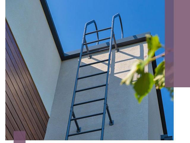 Лестницы на крышу в Новокузнецке — изготовление, монтаж, демонтаж
