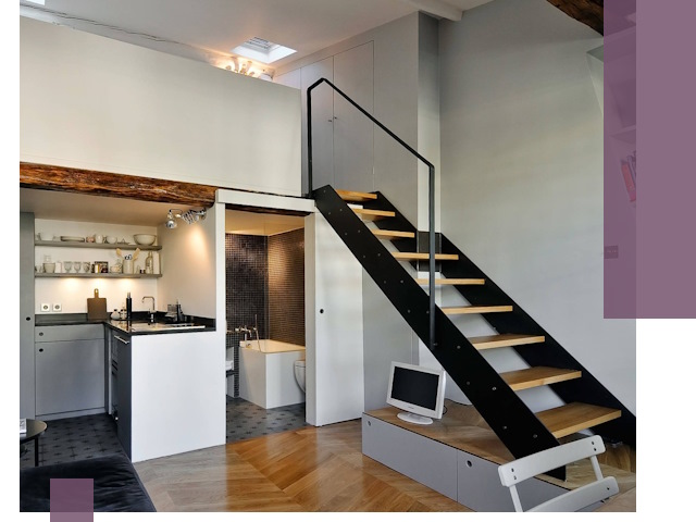 Лестницы на антресоль под ключ в Новокузнецке — изготовление и монтаж