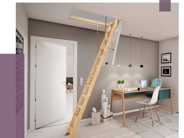 Чердачные лестницы в Новокузнецке — от 14640 руб. | ПРОЛЁТ-Нвк
