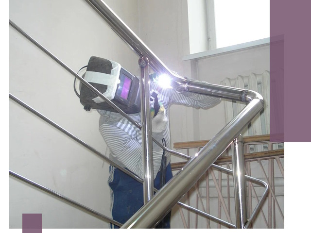 Монтаж перил и ограждений качественно в Новокузнецке