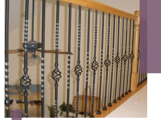 Изготовление и монтаж кованных перил в Новокузнецке под ключ