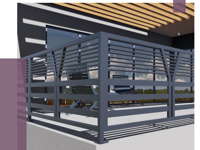 Изготовление балконных ограждений в Новокузнецке от 10788 руб. | ПРОЛЁТ-Нвк