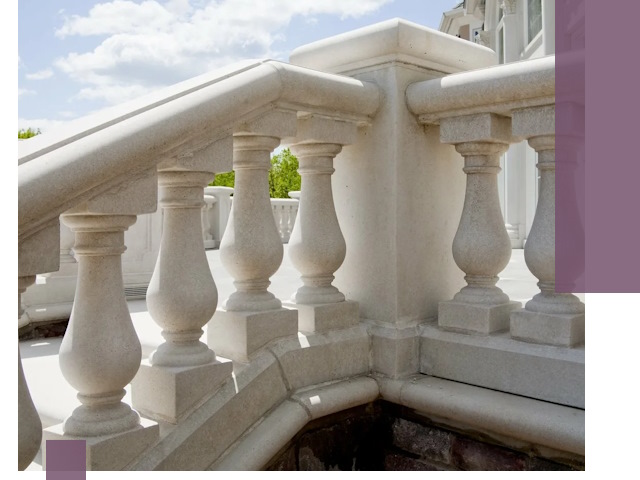 Балюстрады из металла и камня под ключ в Новокузнецке