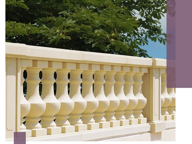 Установка балюстрады в Новокузнецке: изготовление и монтаж под ключ