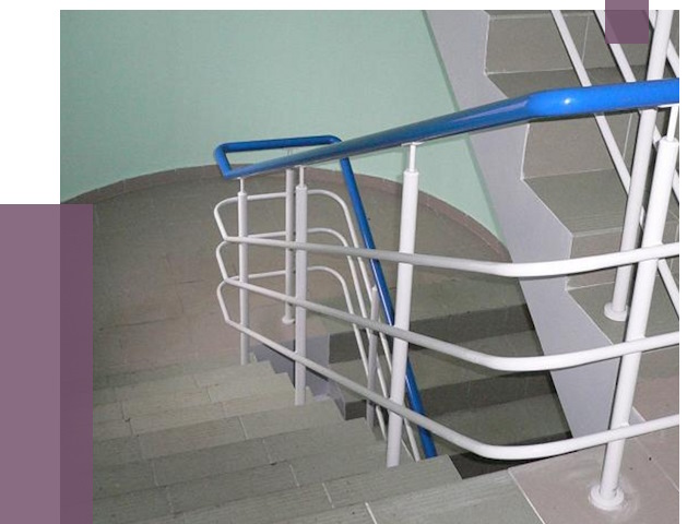 Перила в подъезде в Новокузнецке — установка и замена от 7449 руб. | ПРОЛЁТ-Нвк