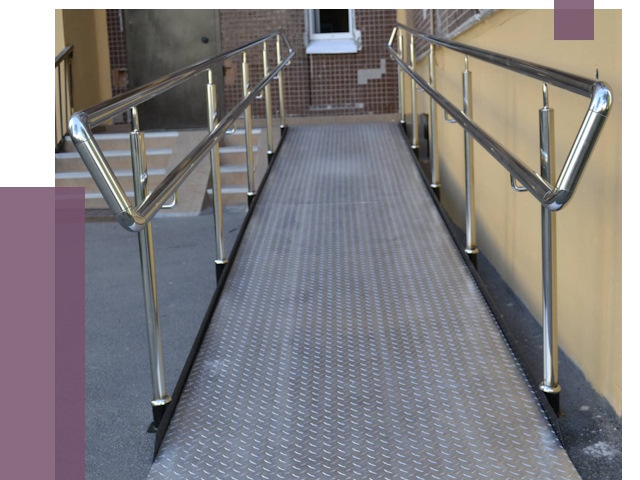 Пандусы в Новокузнецке от 12329 руб. — установка для инвалидов | ПРОЛЁТ-Нвк