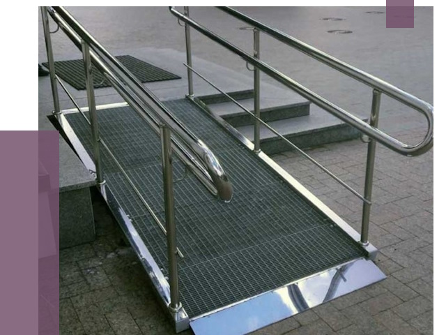 Монтаж пандусов для инвалидов в Новокузнецке от 8651 руб. под ключ | ПРОЛЁТ-Нвк