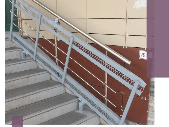 Изготовление откидных пандусов под ключ в Новокузнецке