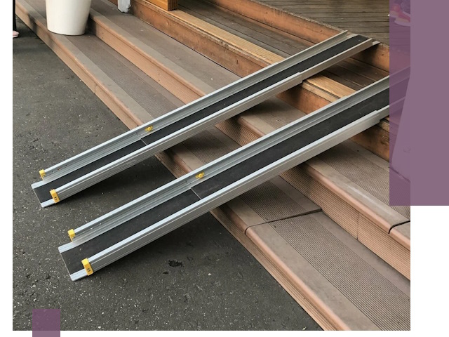 Телескопические пандусы под ключ в Новокузнецке — изготовление и монтаж