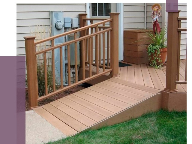 Пандус на крыльцо в Новокузнецке под ключ от 7808 руб. 