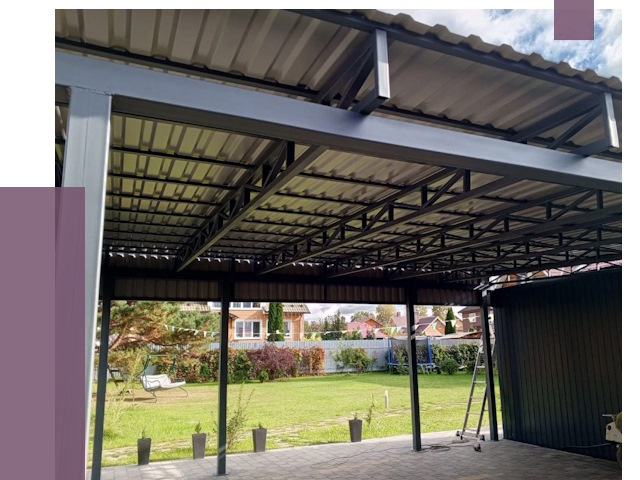 Монтаж навесов в Новокузнецке от 7397 руб. — установка навеса | ПРОЛЁТ-Нвк