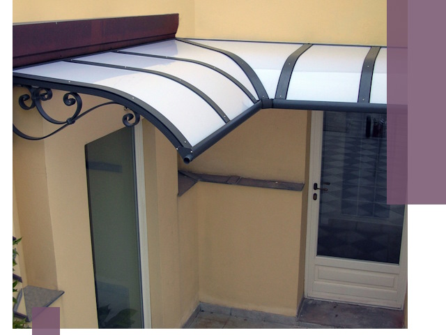 Монтаж козырьков любой сложности в Новокузнецке под ключ