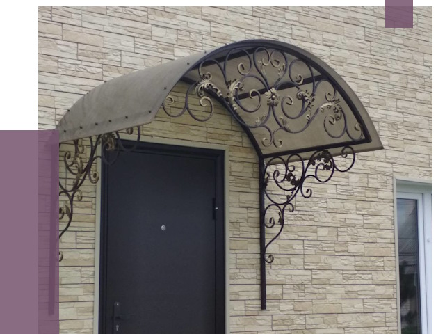 Ремонт козырьков в Новокузнецке от 7449 руб.  | ПРОЛЁТ-Нвк