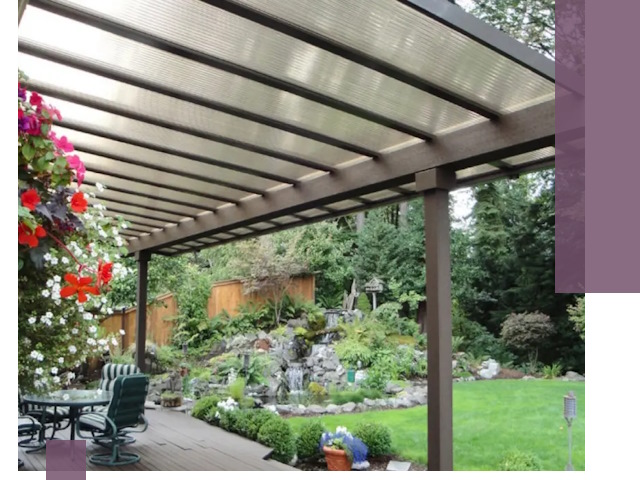 Навесы из поликарбоната под ключ в Новокузнецке быстро и надёжно