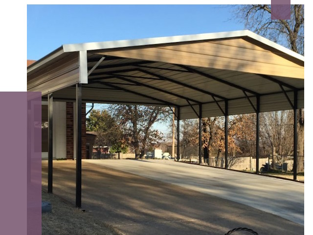 Двускатные навесы в Новокузнецке от 8065 руб. | ПРОЛЁТ-Нвк