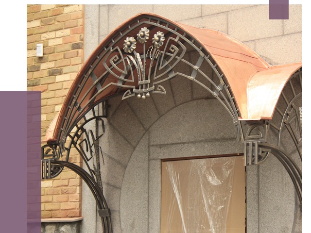 Арочные козырьки в Новокузнецке от 14640 руб. 