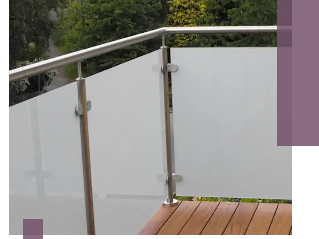 Алюминиевые парапеты для балконов и террас в Новокузнецке