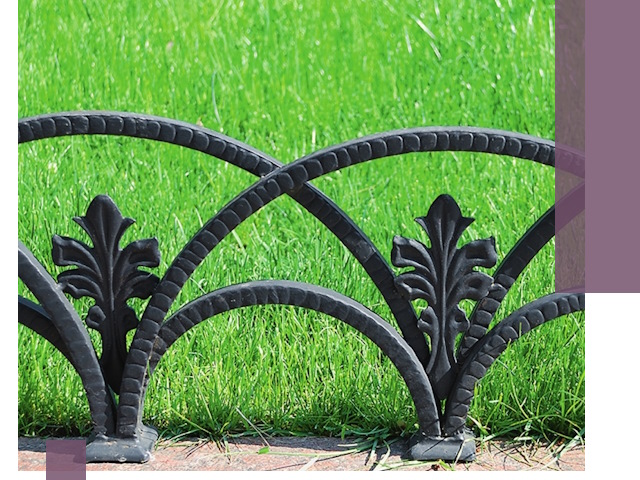 Декоративные металлические бордюры под ключ в Новокузнецке