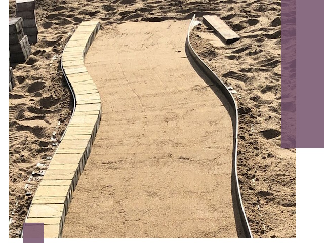 Металлические бордюры для тротуаров в Новокузнецке — прочные и долговечные