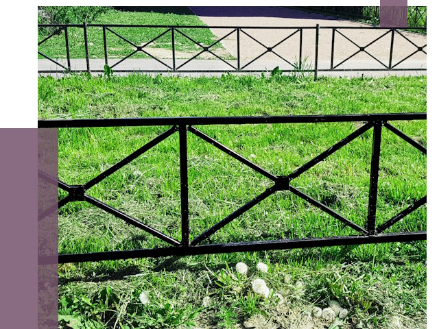 Металлические газонные ограждения в Новокузнецке от 4315 руб.