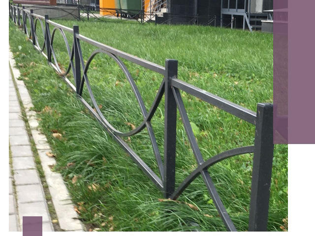 Газонные ограждения из металла в Новокузнецке — монтаж и продажа