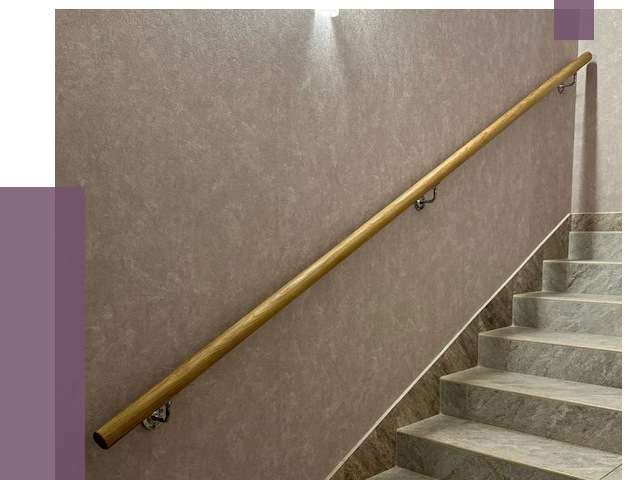 Пристенные поручни в Новокузнецке под ключ от 3955 руб. 