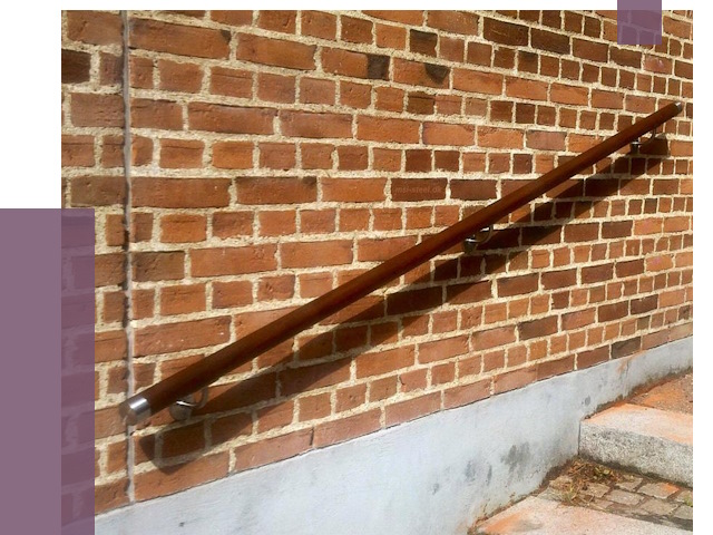 Изготовление пристенных поручней в Новокузнецке от 4469 руб. — ПРОЛЁТ-Нвк