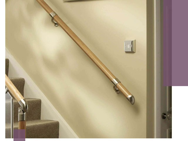 Монтаж пристенных поручней профессионально в Новокузнецке