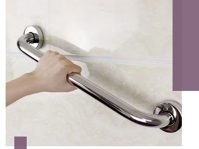 Монтаж поручней для инвалидов в Новокузнецке качественно и надежно